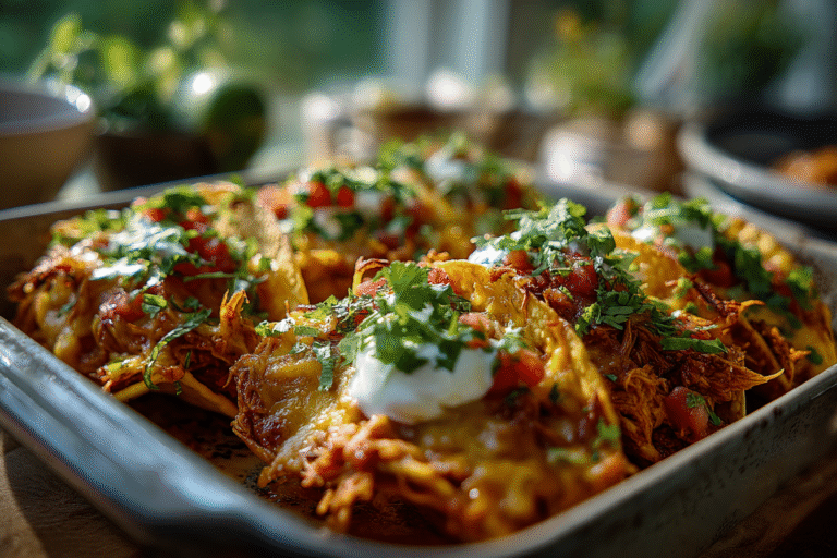 Baked Chicken Tacos Recipe