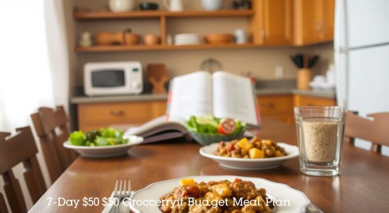 7-Day $50 Grocery Budget Meal Plan