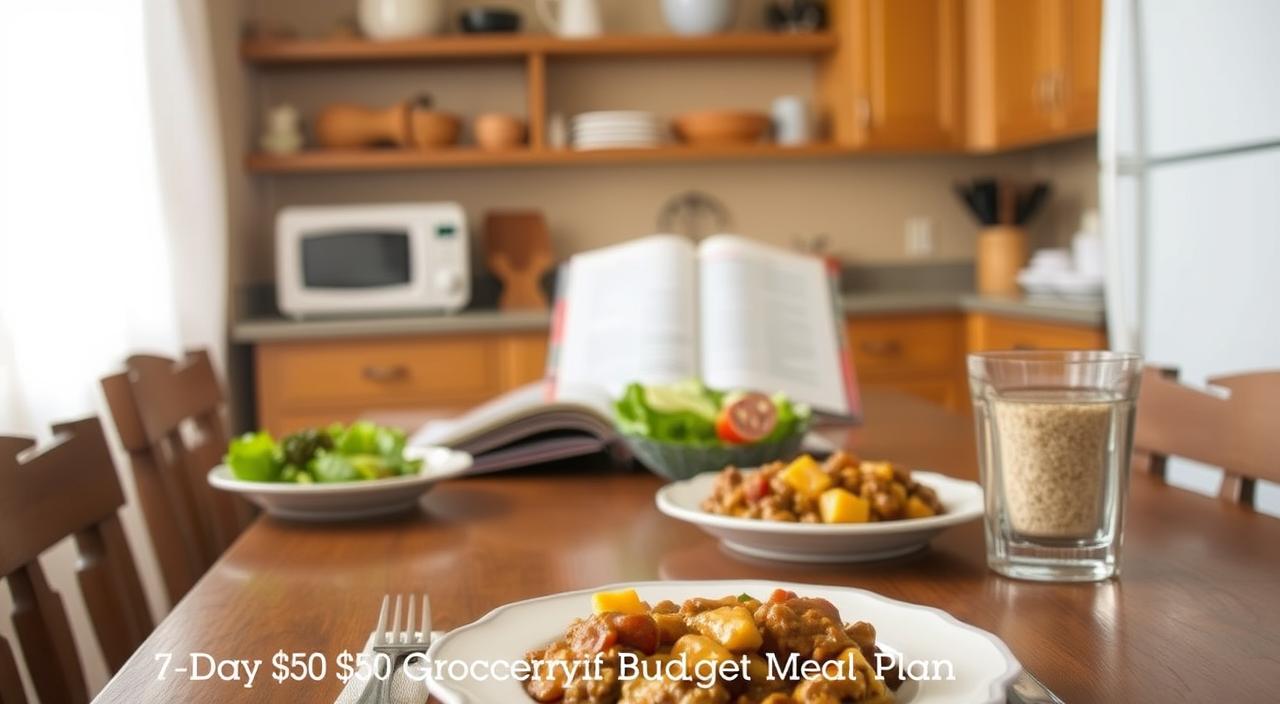 7-Day $50 Grocery Budget Meal Plan