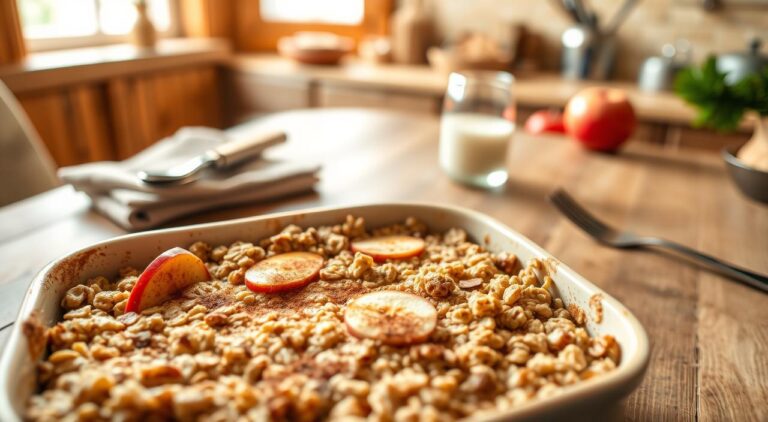 Apple Cinnamon Oatmeal Bake
