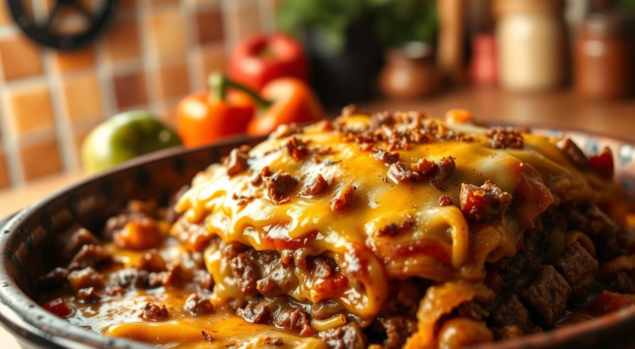 Beef Tamale Casserole