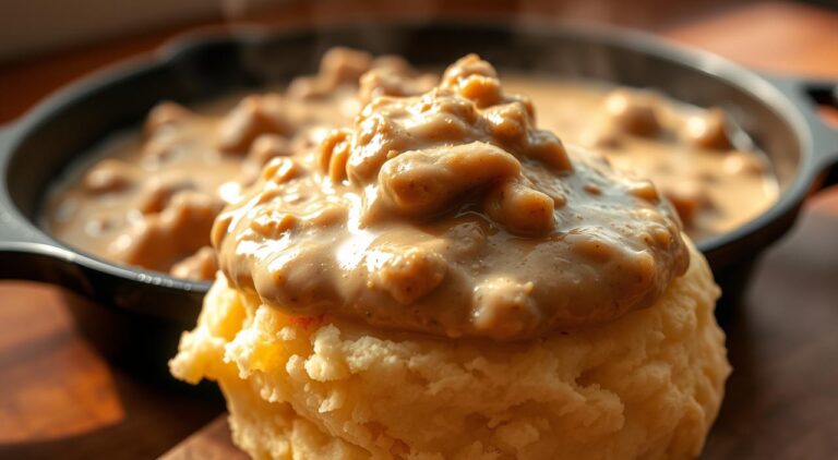 Biscuits and Gravy Bake