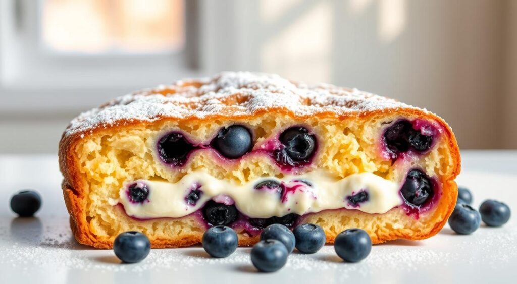 Blueberry Cream Cheese French Toast Bake
