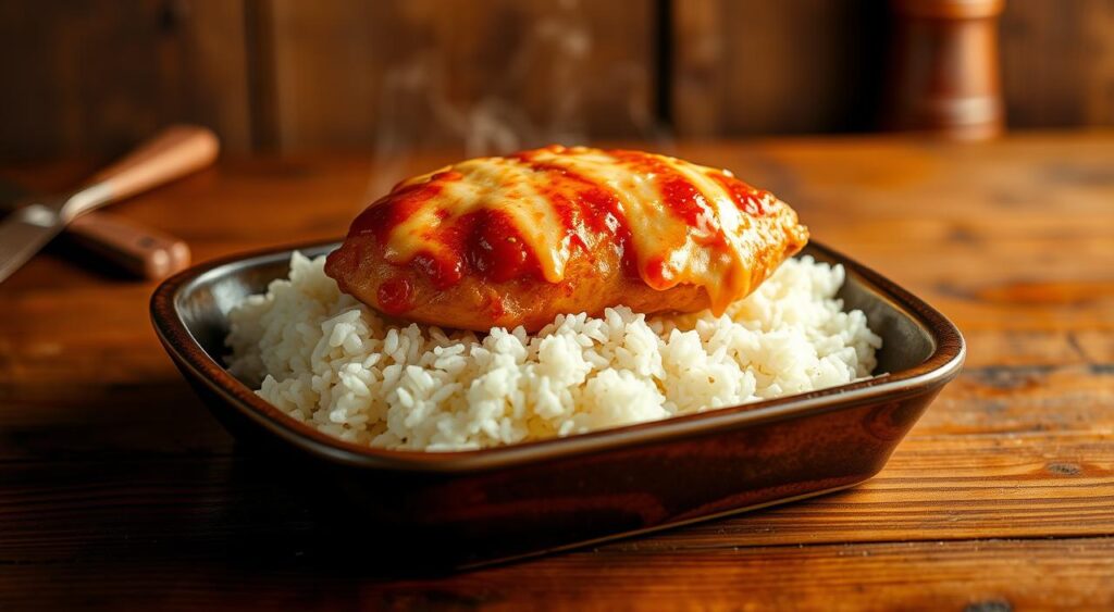 Buffalo Ranch Chicken Bake