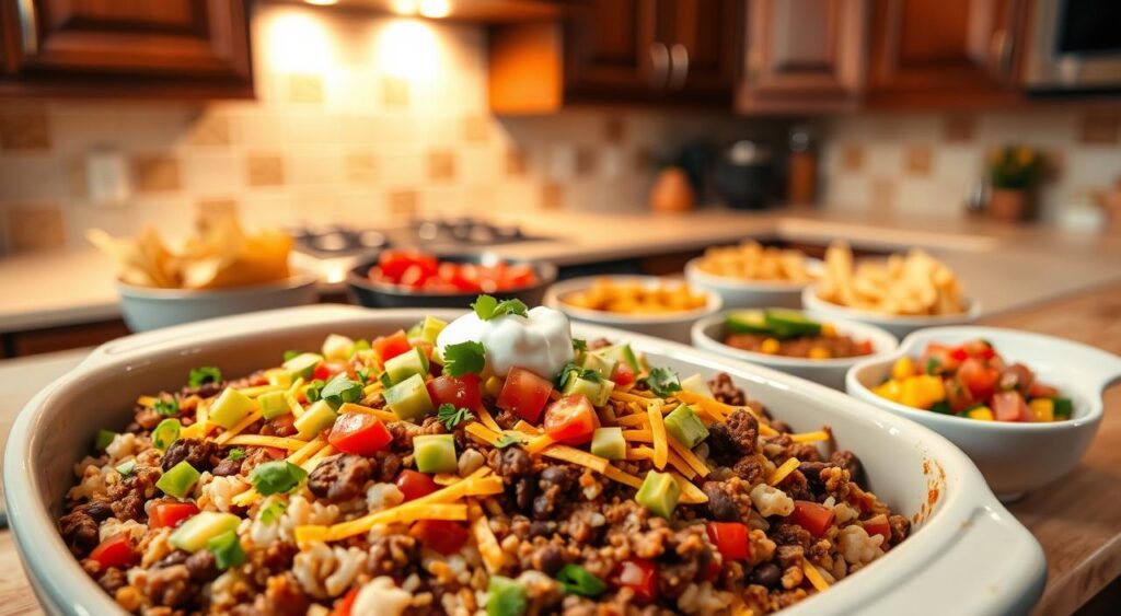 Burrito Bowl Casserole Variations