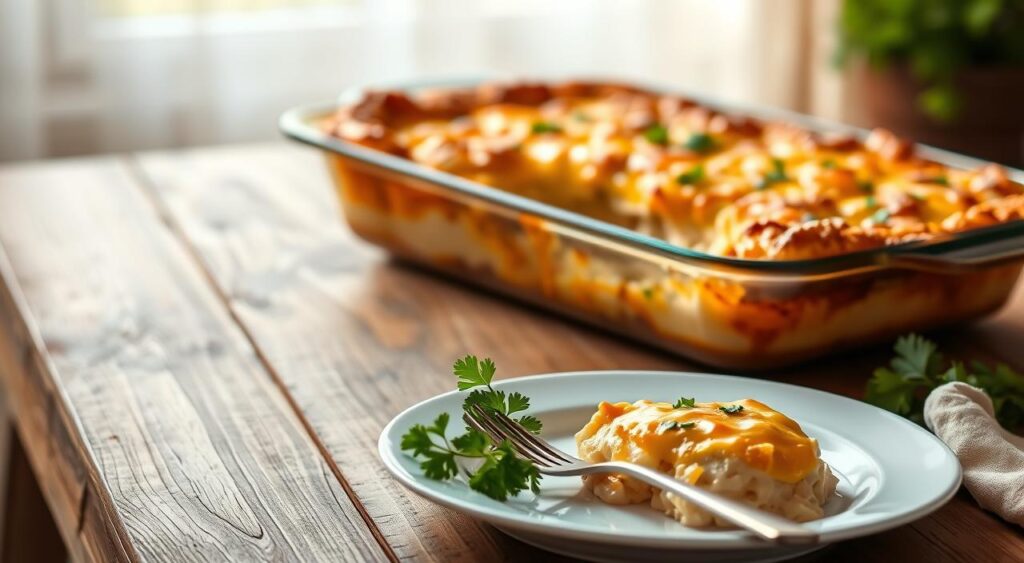 Cheesy Chicken Casserole Serving Suggestions