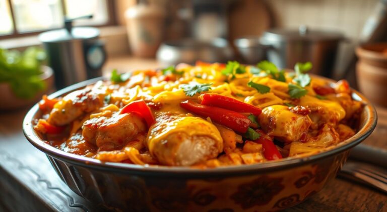 Chicken Fajita Casserole