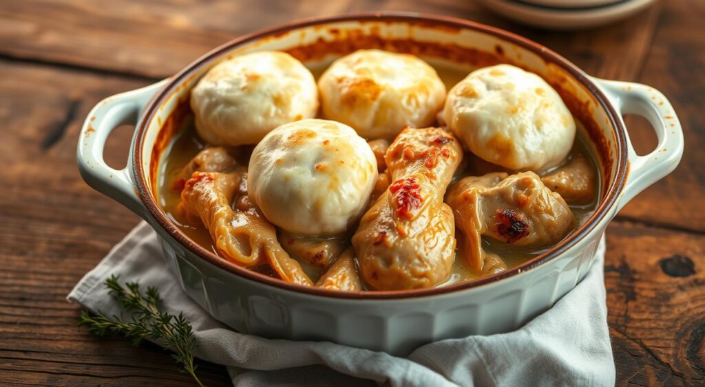 Chicken and Dumpling Bake