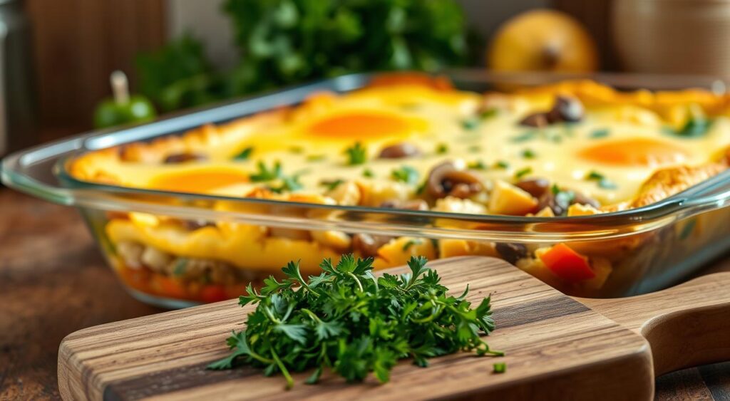 Egg and Veggie Breakfast Bake