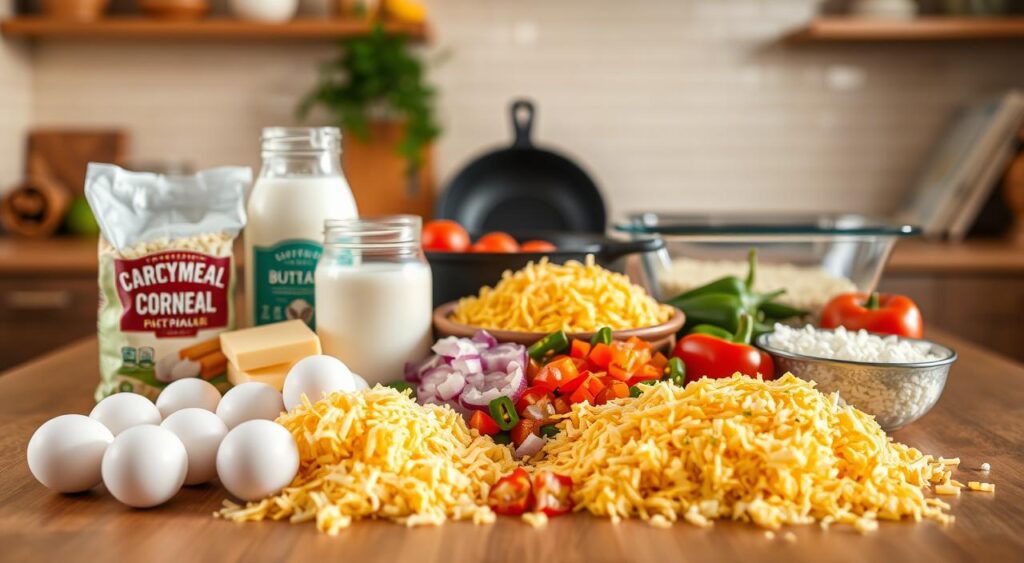 Mexican cornbread casserole ingredients
