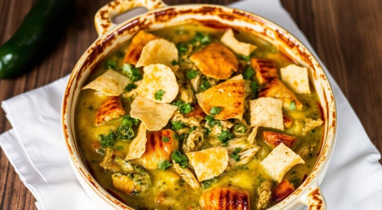 Salsa Verde Chicken Bake