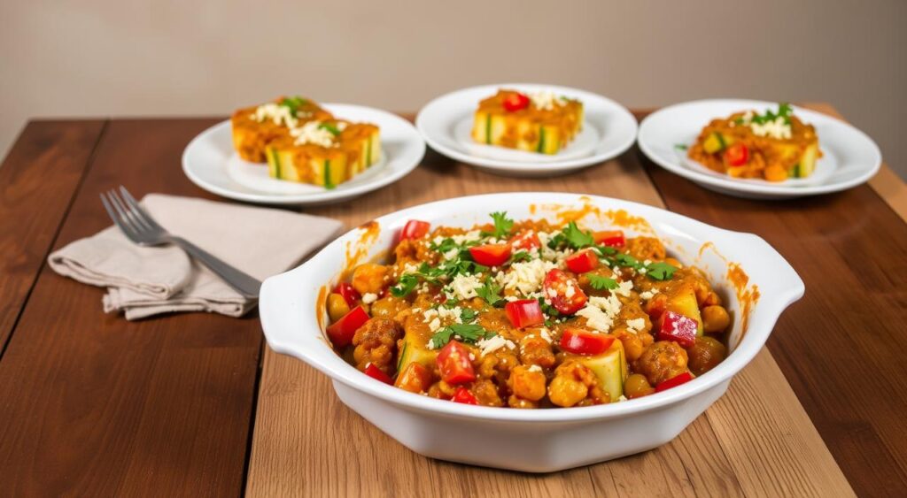 Southwest Zucchini Casserole serving ideas