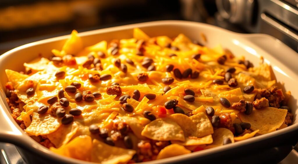 cheesy nacho bake reheating