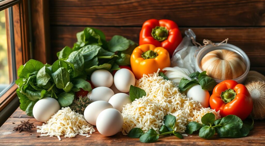 delicious egg bake ingredients