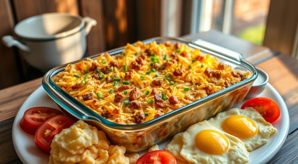 hash brown breakfast casserole serving suggestions