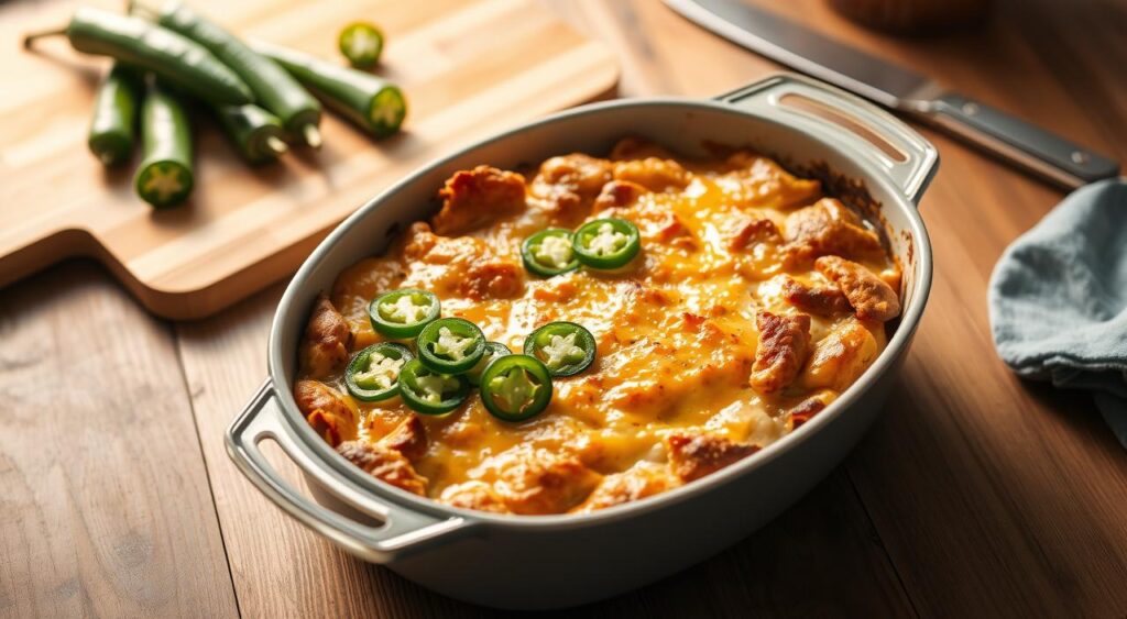 healthy jalapeño casserole