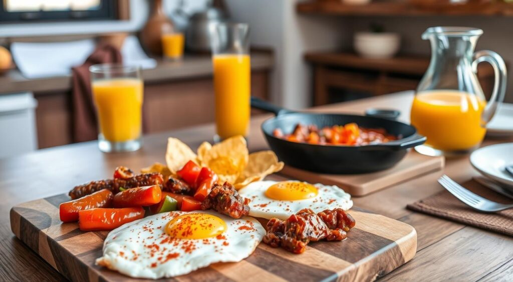 savory breakfast dish serving suggestions