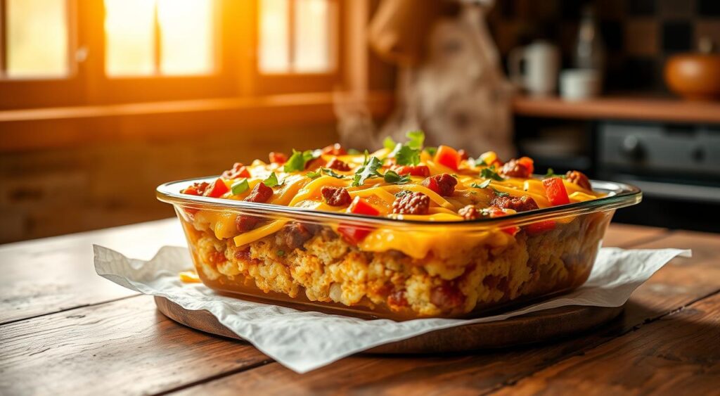 spicy breakfast casserole