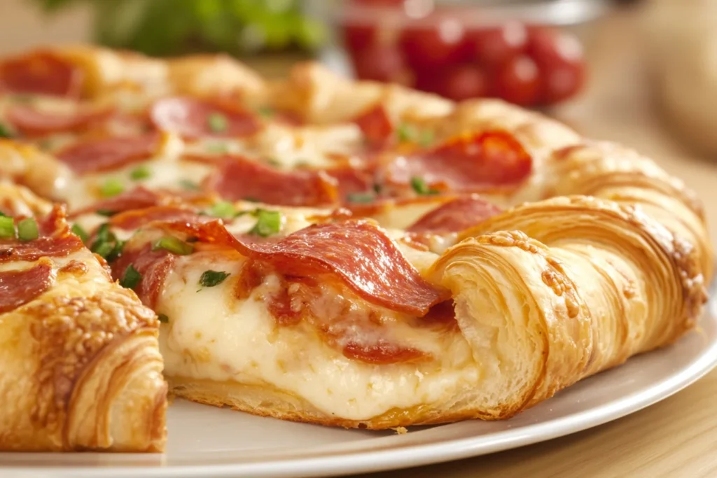 Papa John's Croissant Pizza