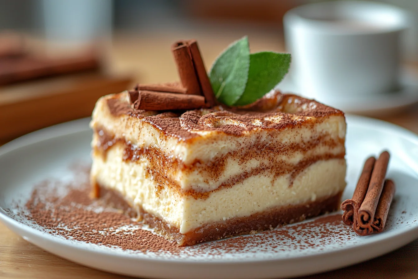 Cinnamon Roll Honeybun Cheesecake