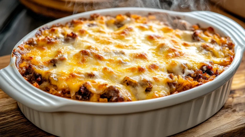 Delicious French Onion Beef Rice Casserole Recipe