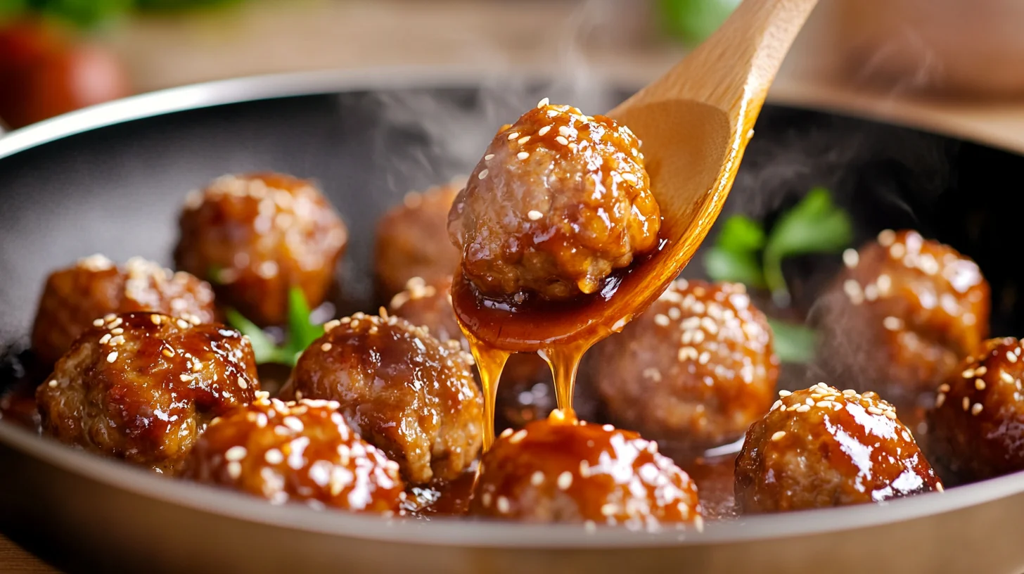 Delicious Korean BBQ Meatballs Recipe
