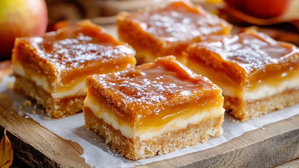 Irresistible Salted Caramel Apple Bars for Fall