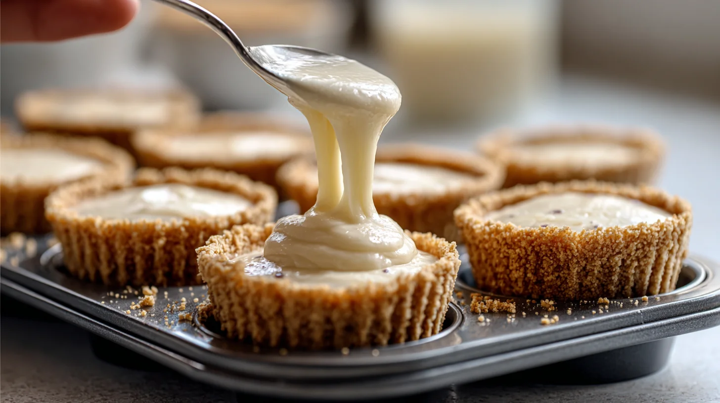 Vanilla Bean Crème Brûlée Cheesecake Cupcakes, featuring golden, png (1)
