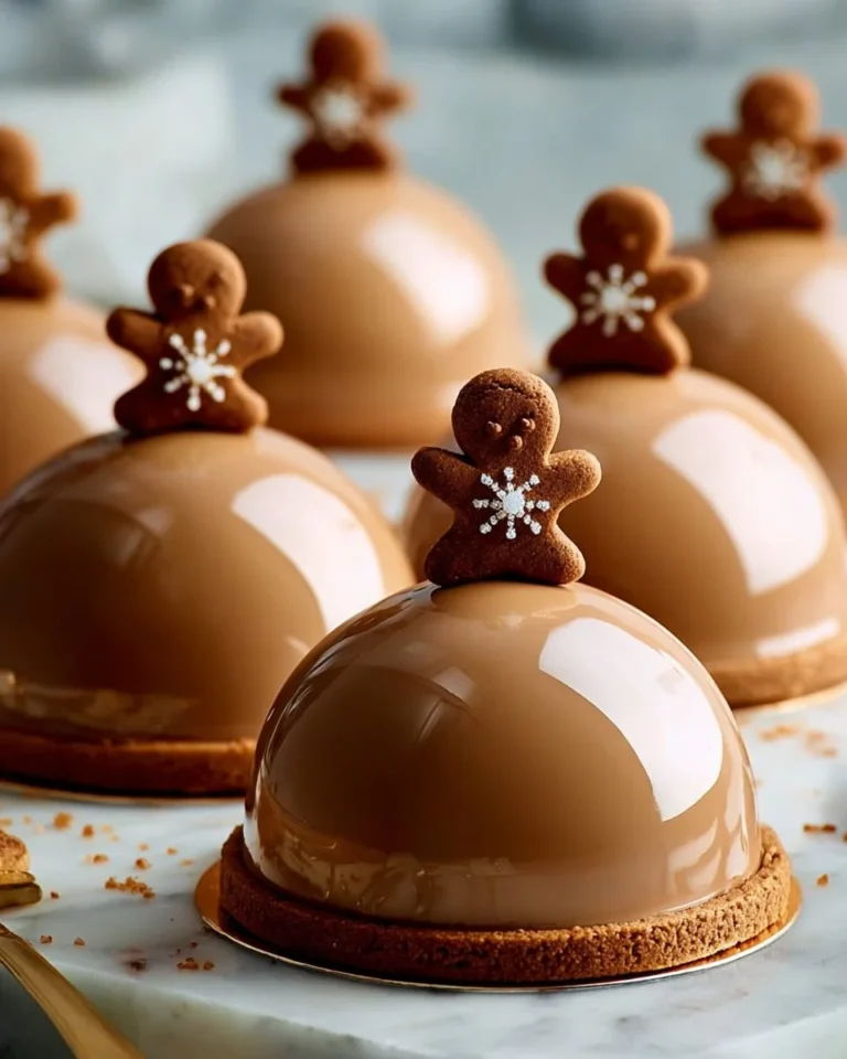 Delicious Gingerbread Espresso Mousse topped with whipped cream and spices.