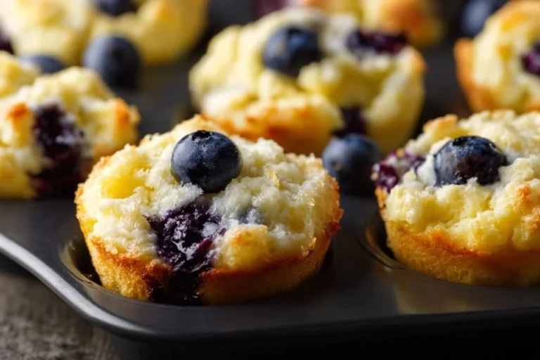 Lemon Blueberry Cottage Cheese Protein Bites for a healthy snack.