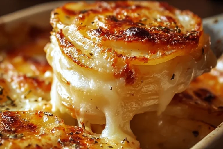 Cheesy baked onions as a delicious side dish, better than onion rings