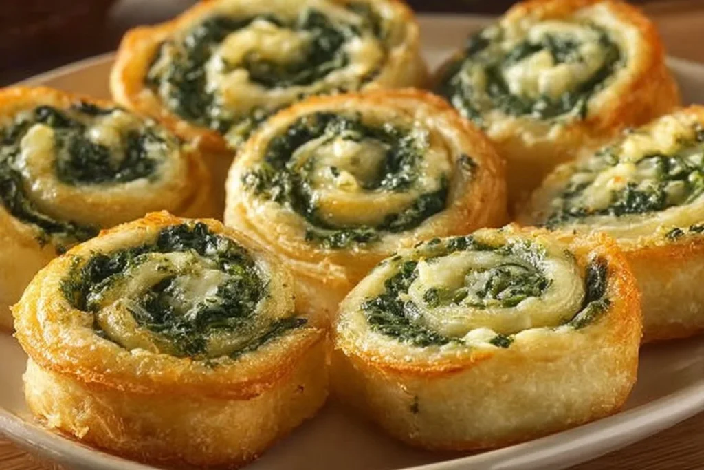 A delicious and easy party appetizer served on a platter.
