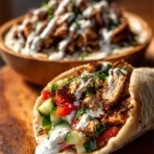 Chicken Shawarma with Garlic Sauce