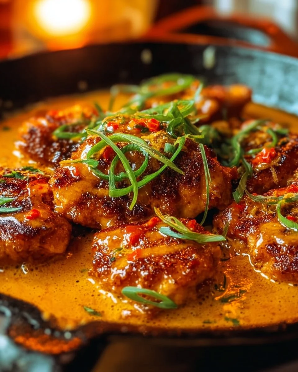 Honey Garlic Chicken Stir Fry with colorful vegetables in a skillet