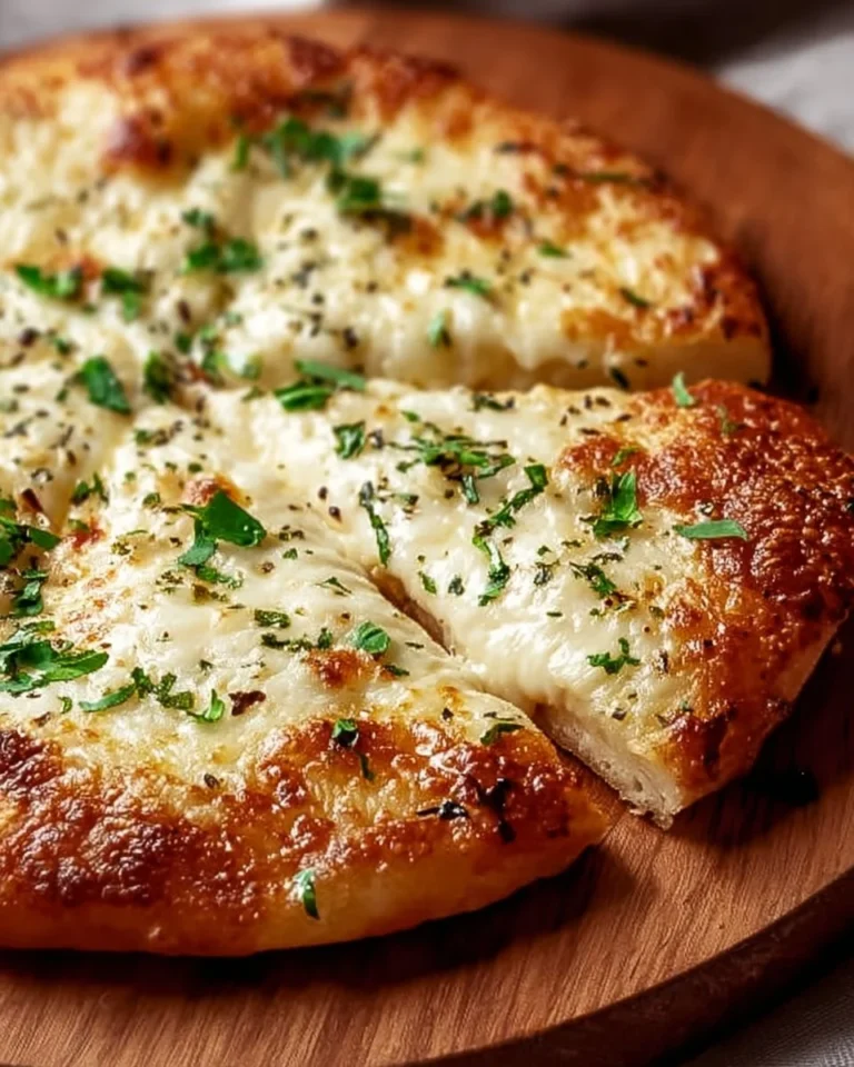 Delicious layered cheese dip served with homemade breadsticks on a platter.
