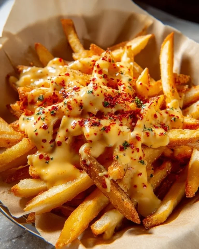 Delicious Louisiana Voodoo Fries inspired by Wingstop's recipe.