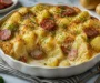 Creamy Kielbasa Sausage Cheesy Potato Casserole