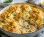 Cheddar Bay Biscuit Chicken Pot Pie Recipe | Gluten free chicken pot pie with red lobster biscuits, Pioneer woman cheddar bay biscuit casserole, Chicken pot pie with thighs