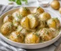 Creamy Garlic Sauce Baby Potatoes