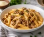 Creamy Slow Cooker Beef Pasta