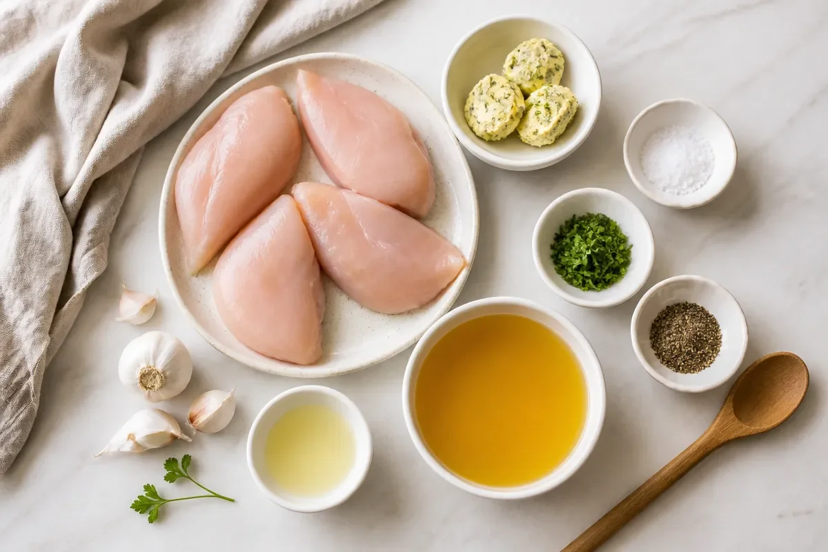 Garlic Butter Chicken | Healthy Dinner Recipes For Two
