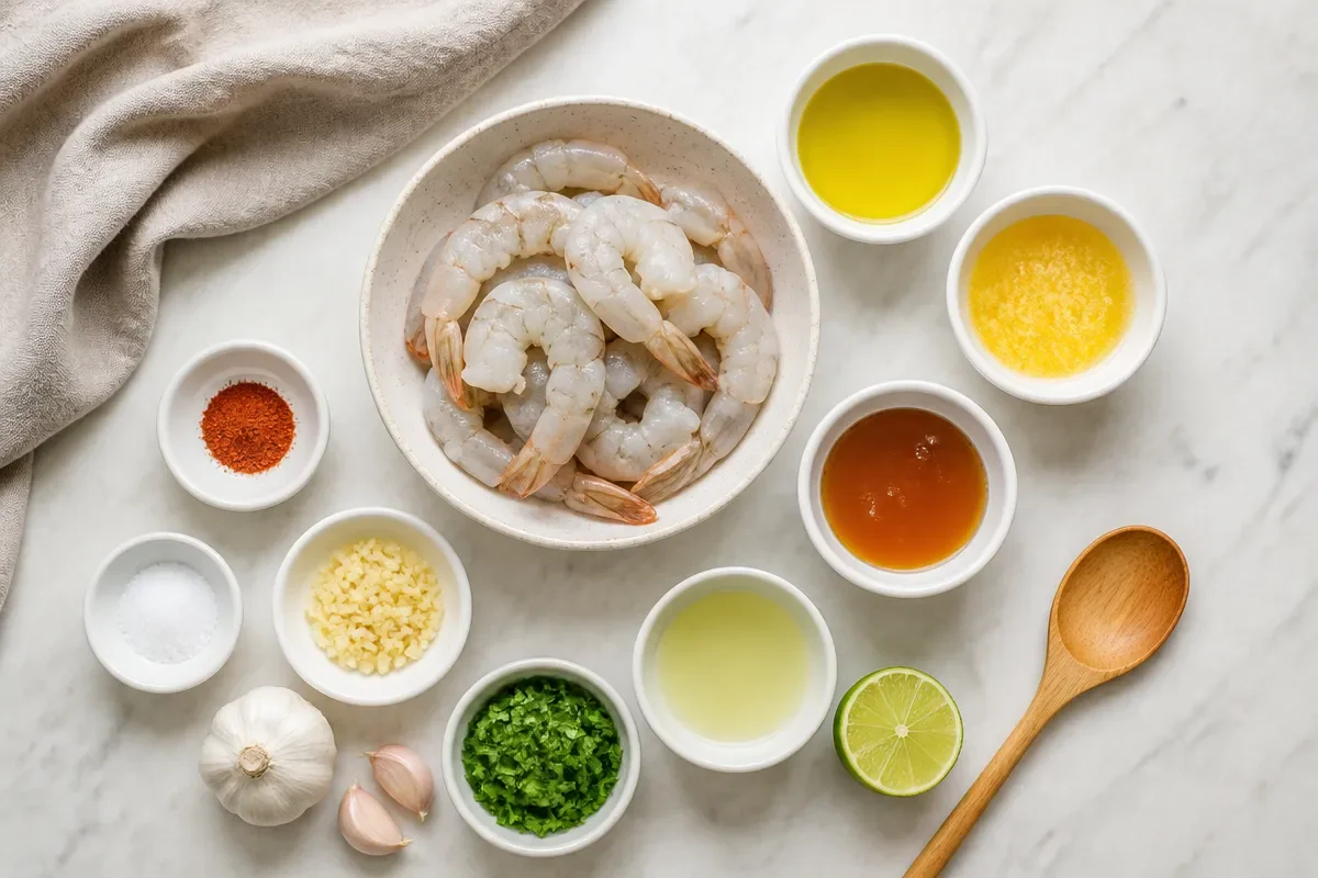 Garlic Honey Lime Shrimp Recipe