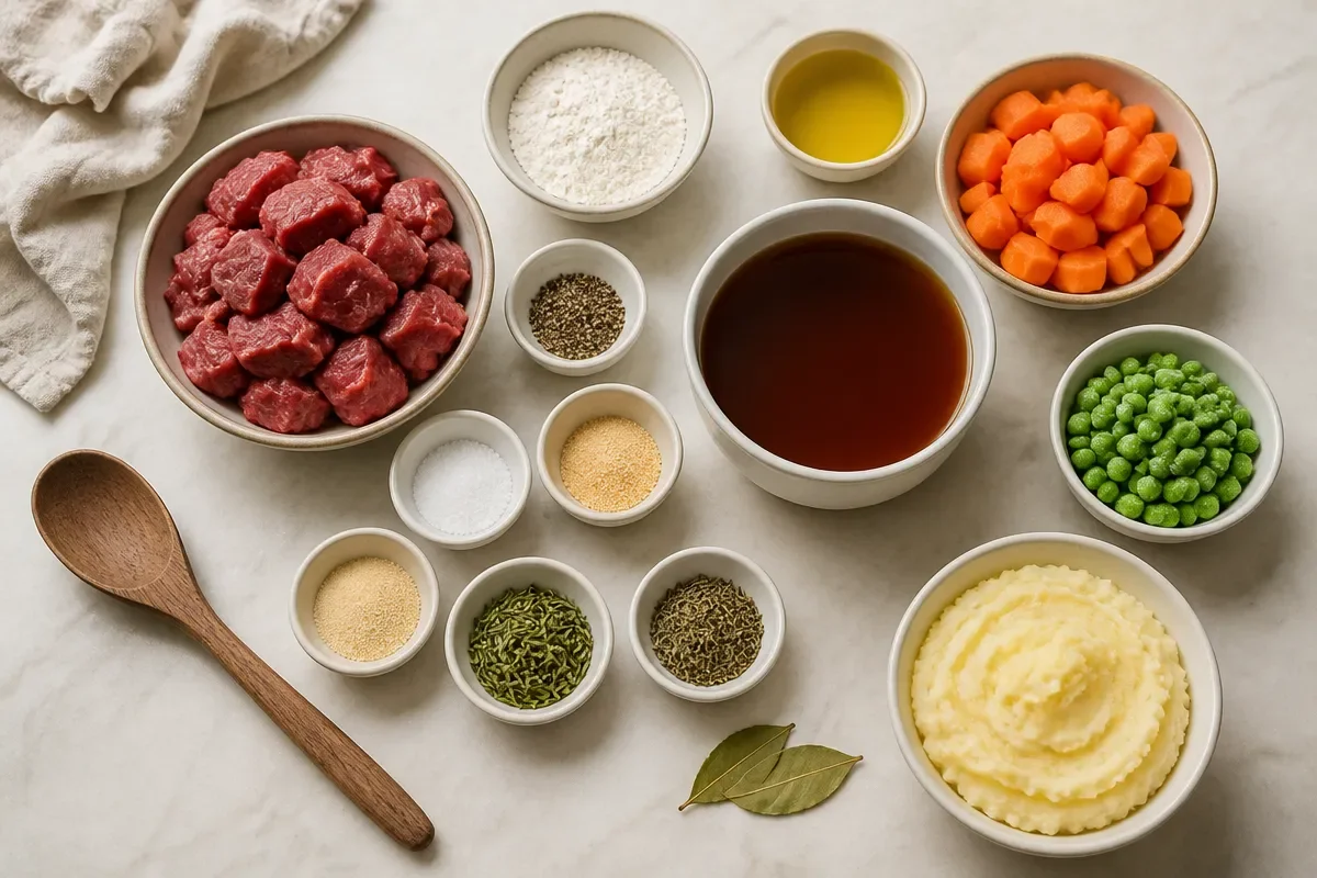 Irish Stew With Mashed Potatoes