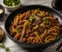 Mongolian Ground Beef Noodles