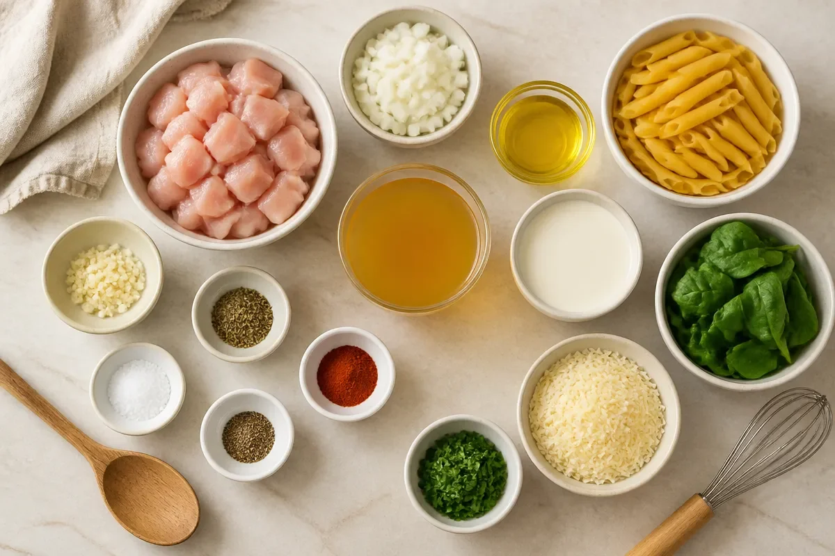 One Pot Chicken Pasta
